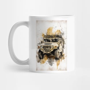 US Military Humvee Mug